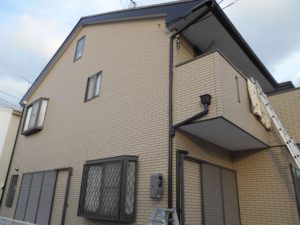 茨木市外壁塗装屋根塗装施工事例